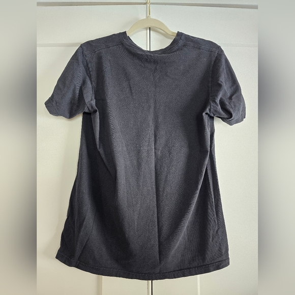 Bowery Black Graphic T-Shirt with Reflective Sunglasses Design - Picture 4 of 5